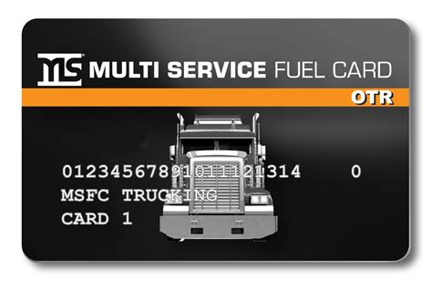 best trucking diesel fuel card